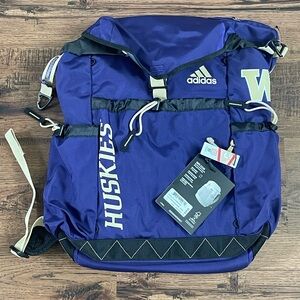 Adidas Washington Huskies Utility Premium Backpack ‘Purple’